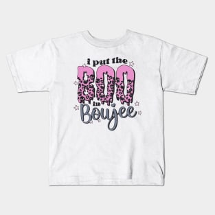 I Put The Boo in Boujee Kids T-Shirt